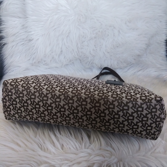 NWT DKNY CLARYCE LOGO TOTE SHOULDER BAG & CARDHOLD - Picture 4 of 5